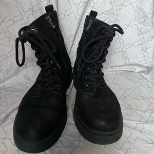 Black Combat Boots
